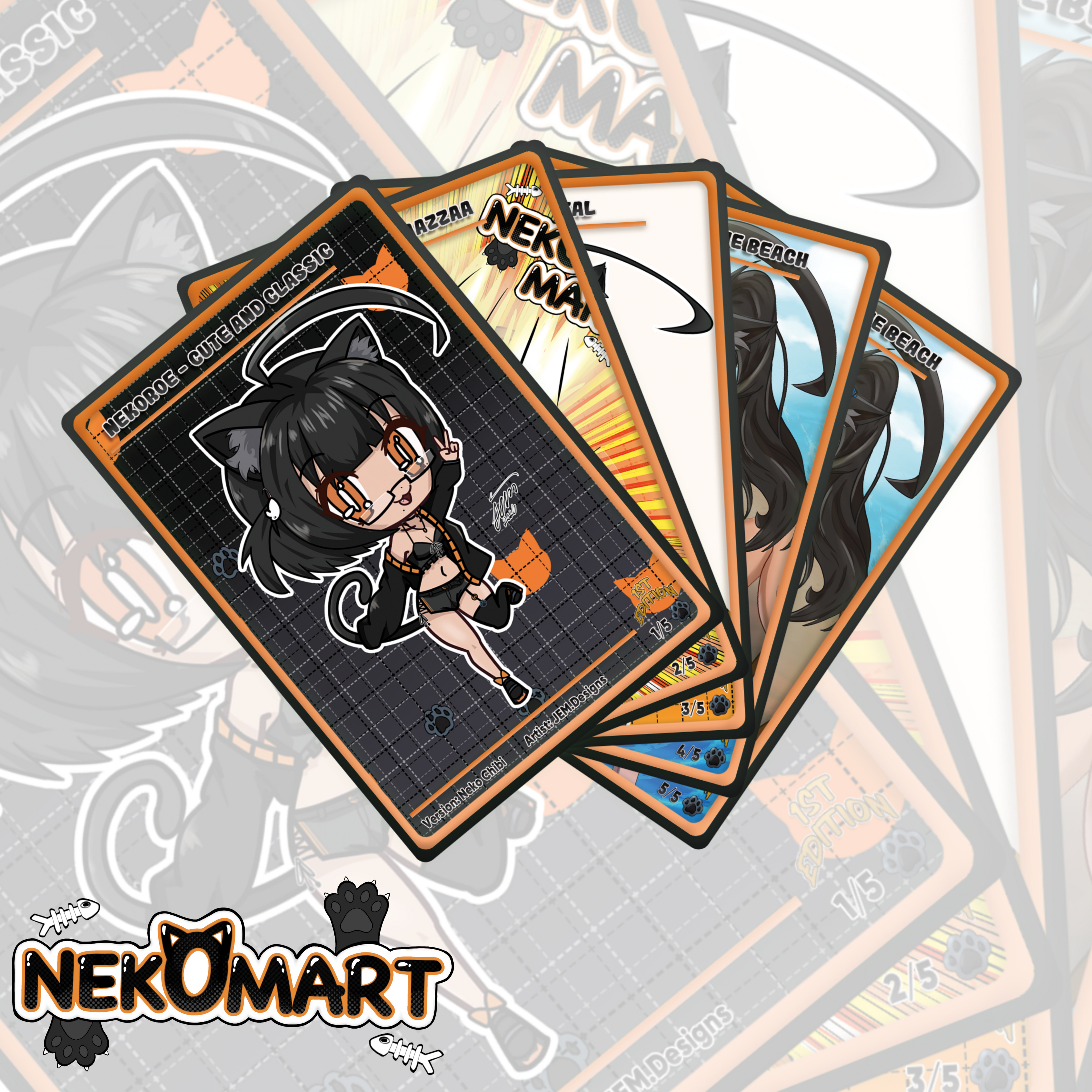 Neko cards (Pre-Order)