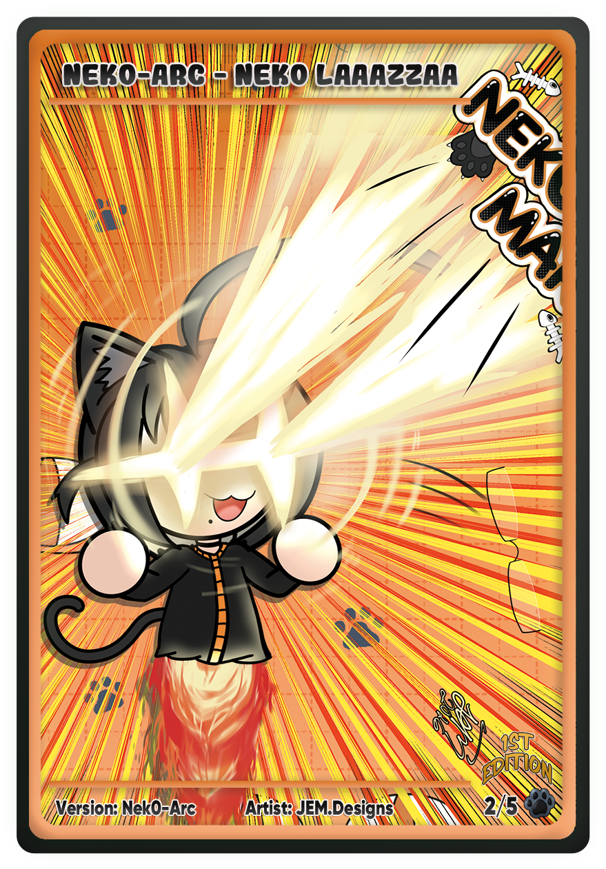 Neko collectable cards