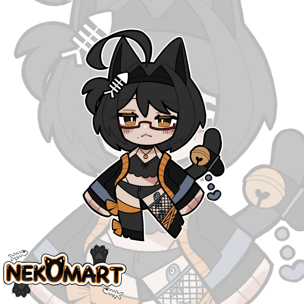 Chibi Neko Stickers