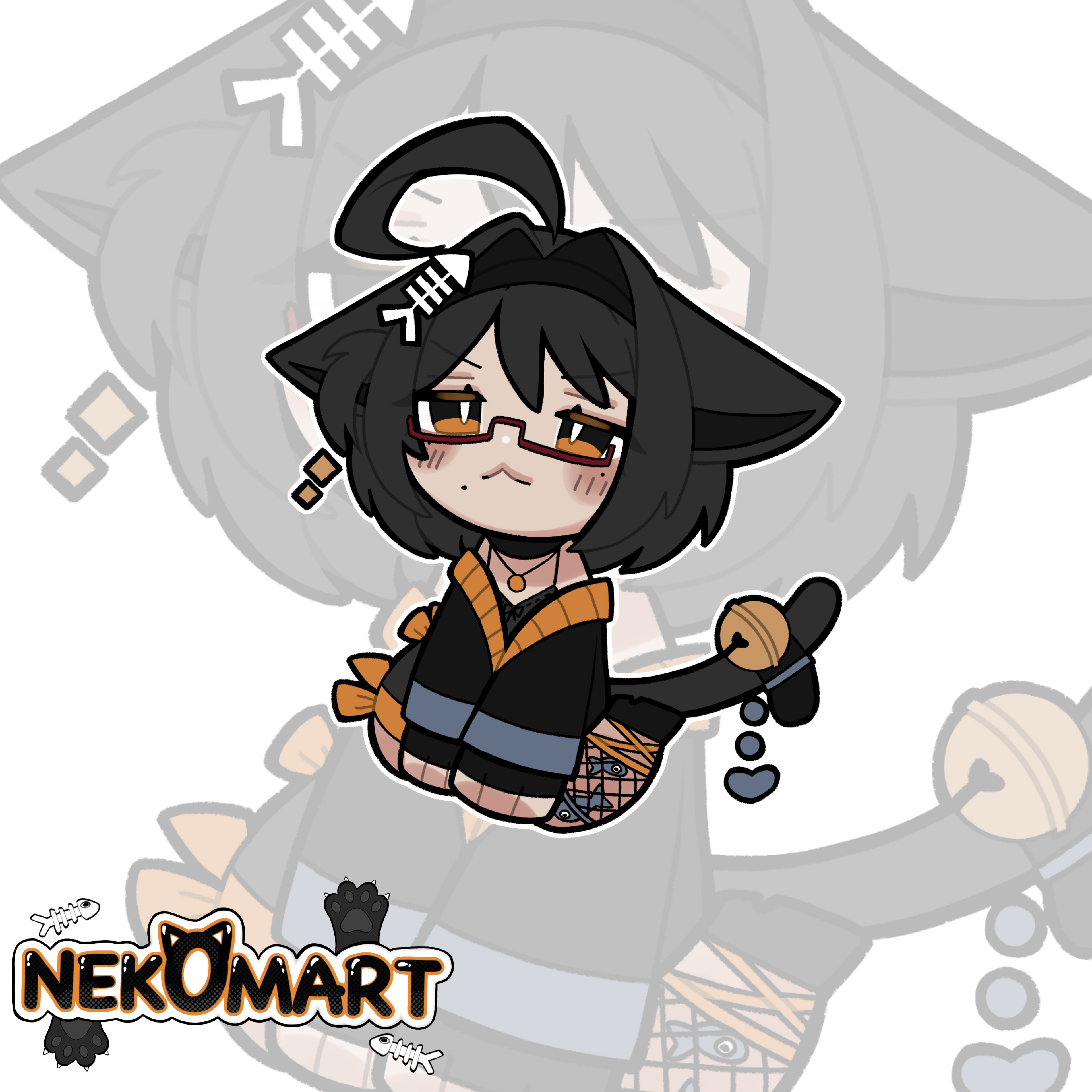 Chibi Neko Stickers