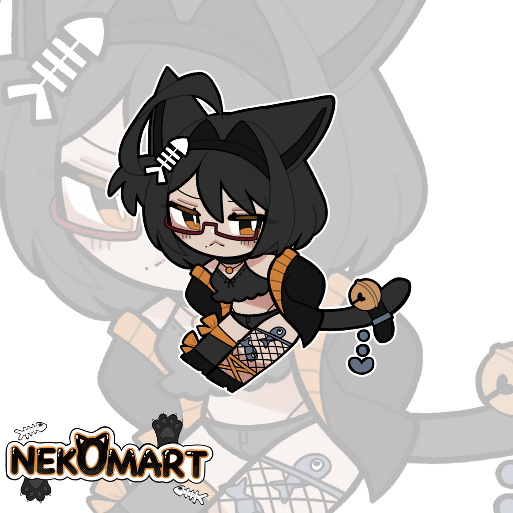 Chibi Neko Stickers