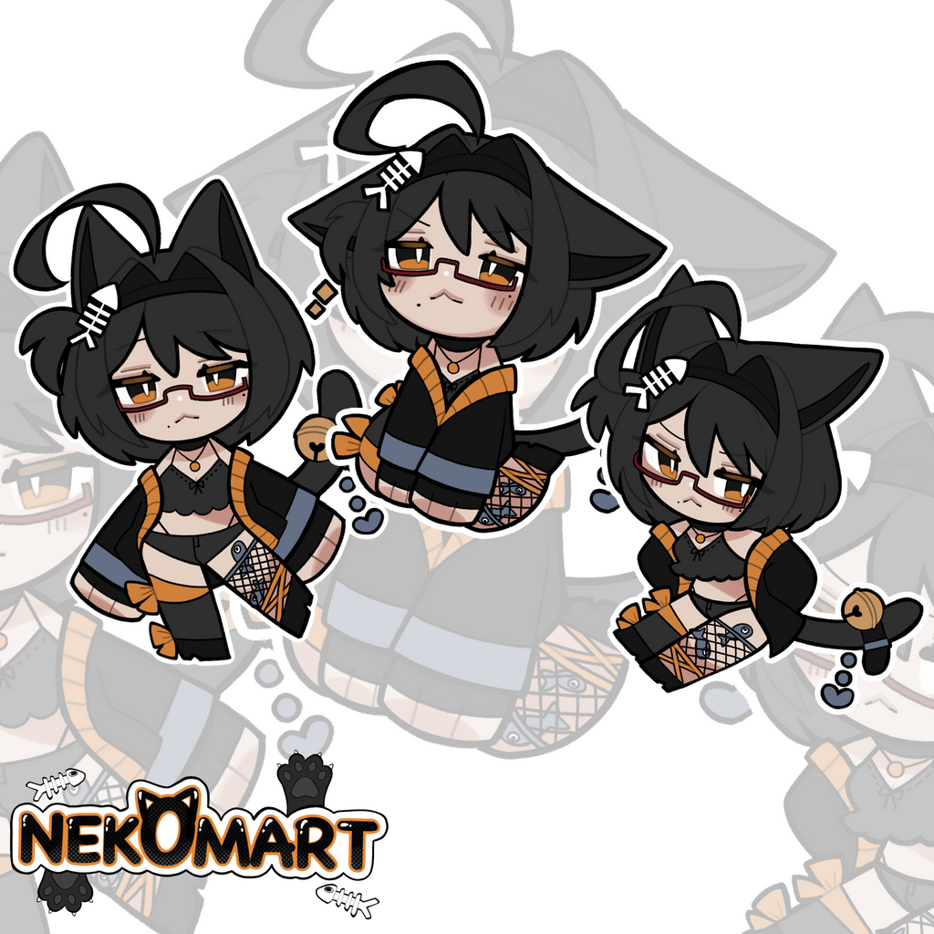 Chibi Neko Stickers